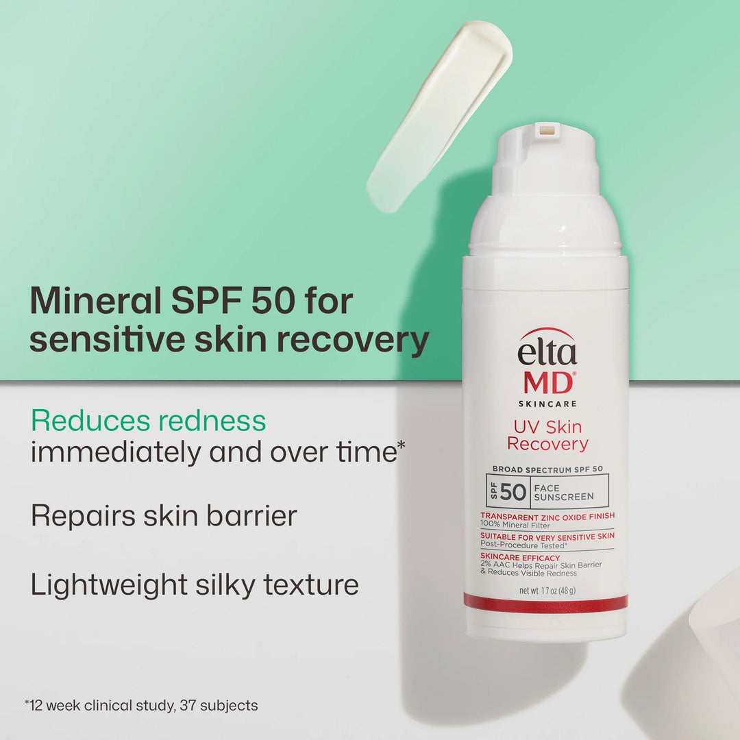 EltaMD - UV Skin Recovery Broad Spectrum SPF 50 Face Sunscree -